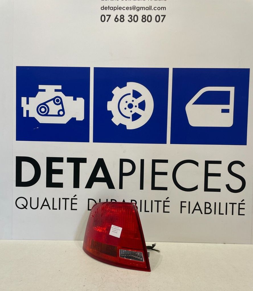 ✅FEU / PHARE ARRIÈRE  GAUCHE AUDI A4 S LINE 2008  R: 8E9945095  L: 62201754