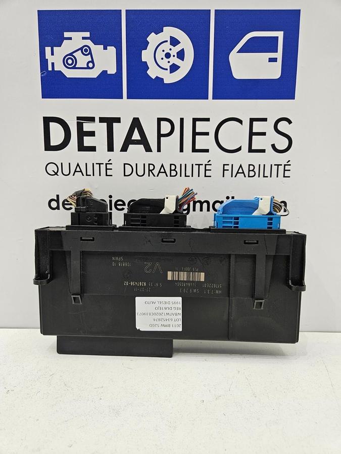 ✅Module Carrosserie Confort BMW 520D 2011 F10 2.0D 184CH 6135926745602 63452874