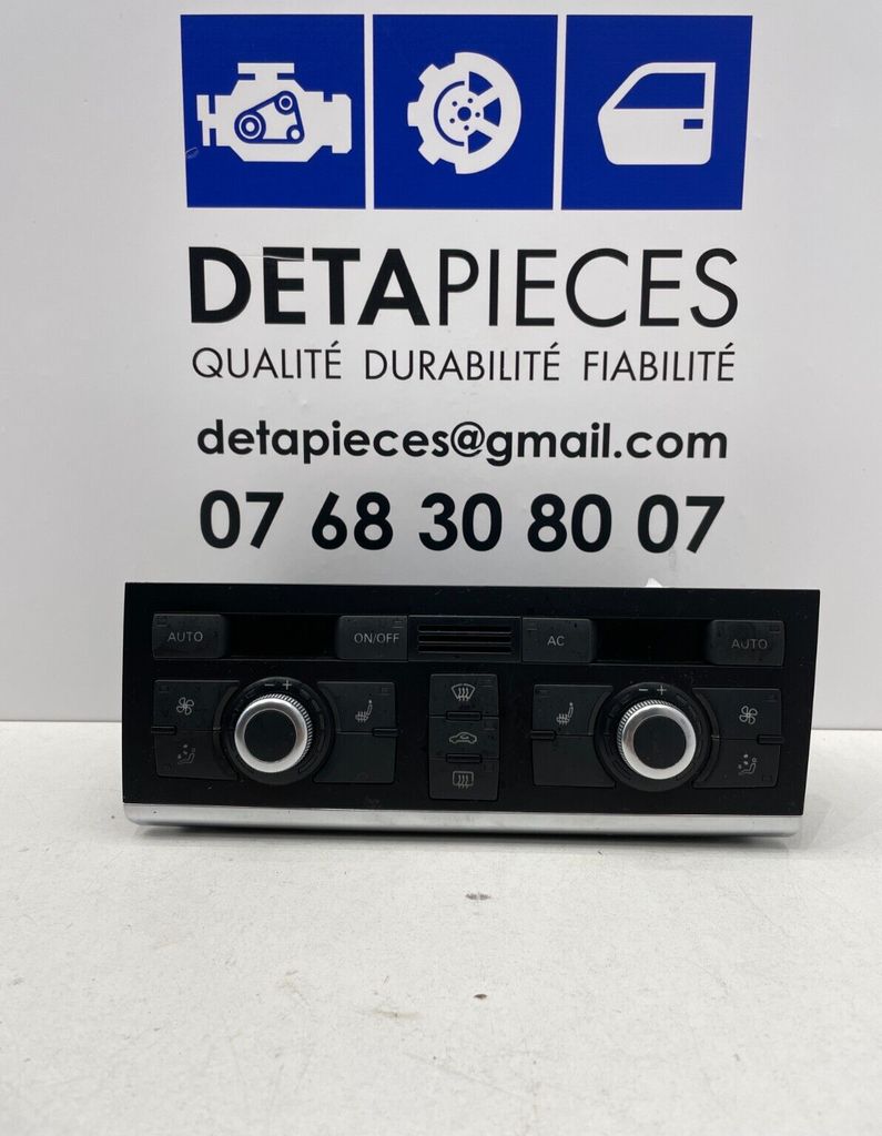 ✅PANNEAU DE COMMANDE CHAUFFAGE AUDI A6 2010 R: 4F2820043AA  L: 65101894