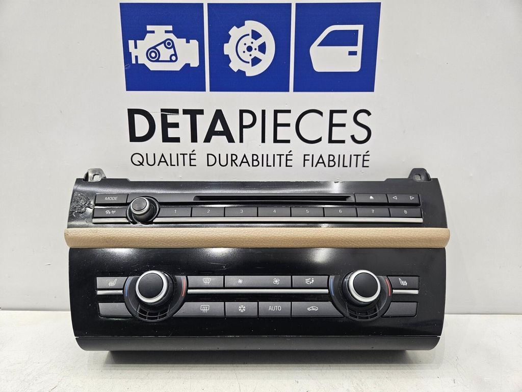 ✅PANNEAU DE COMMANDE CHAUFFAGE BMW 520D SE 2011 F10 924970801 16046610 63163634