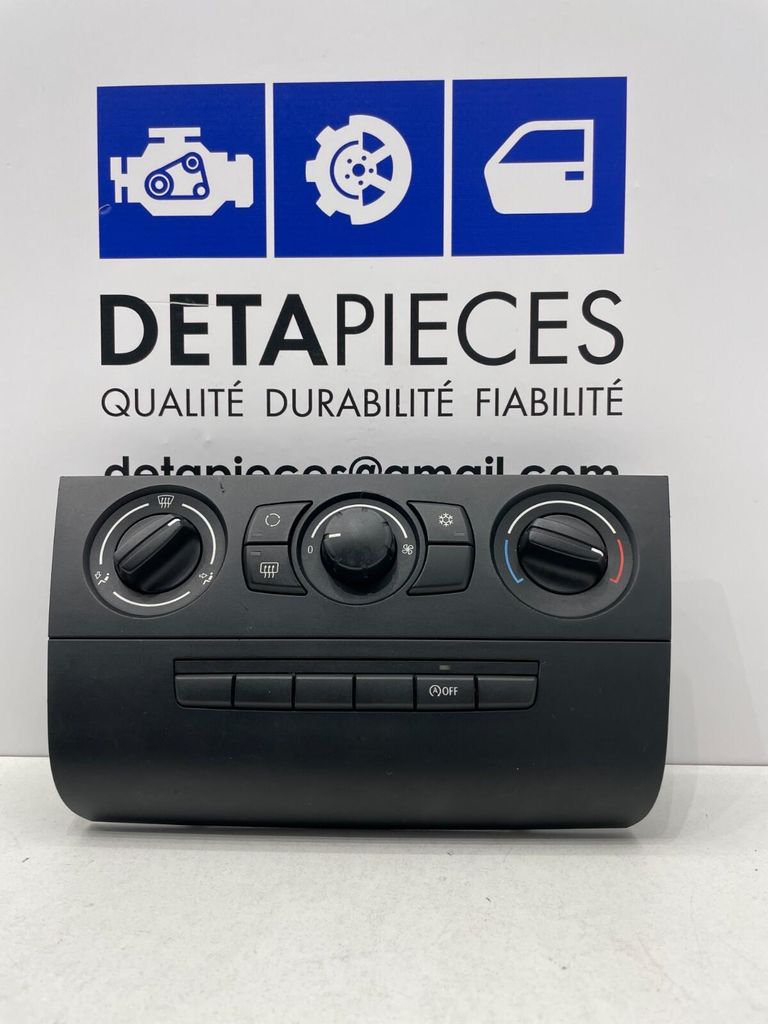 ✅COMMANDE DE CLIMATISATION /CHAUFFAGE BMW 118D  E87 2008 64119168116 63577474