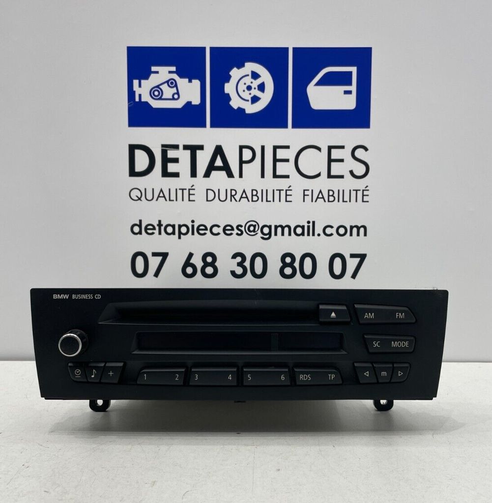✅ AUTORADIO  BMW 118D E87 2008  R: 9177209  917720903 L: 63577474