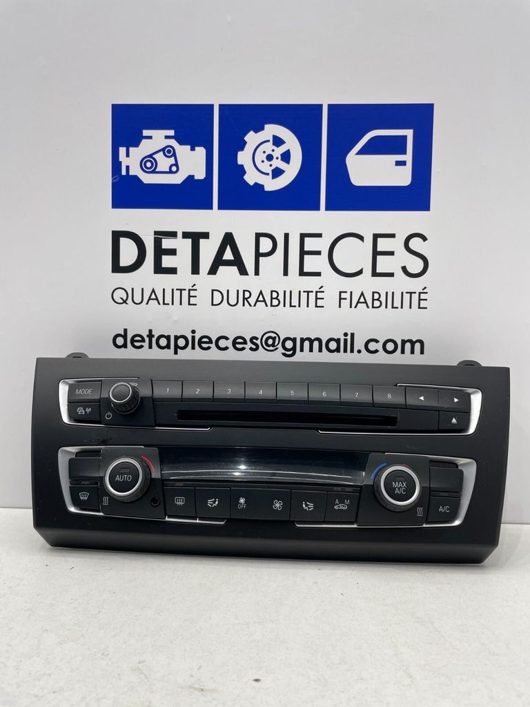 ✅PANNEAU RADIO/CHAUFFAGE BMW 118D M SPORT 2014 F20 R: 17313810 L: 56543624