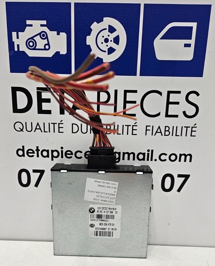 ✅Calculateur ECU BMW 320D 2009 E91 R: 8ES00947920 L: 65534224