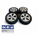 ✅4 JANTES SKODA OCTAVIA 2016 205/55R16 5X112 6.5JX16 ET46 5E0601025BE 58629955