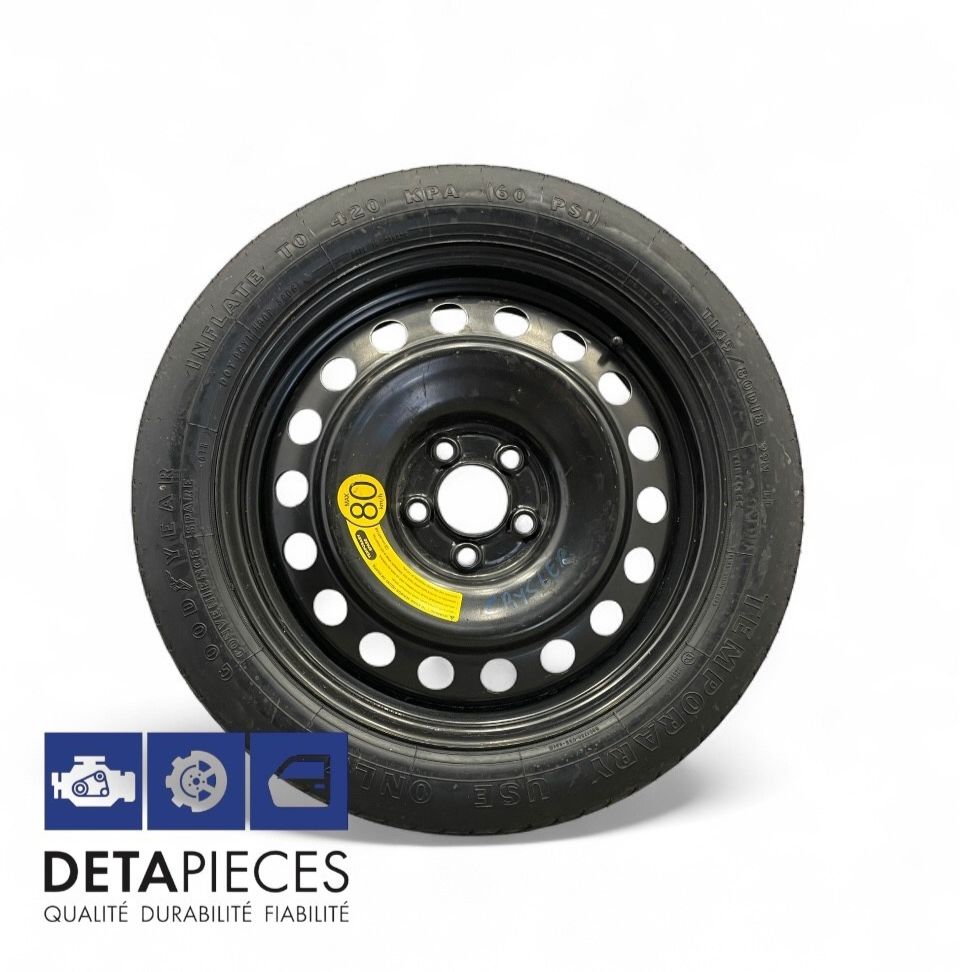 ✅Roue de secours CHRYSLER 300C 2007 145/80R18 99M 5x115x71,5 ET40  60341855