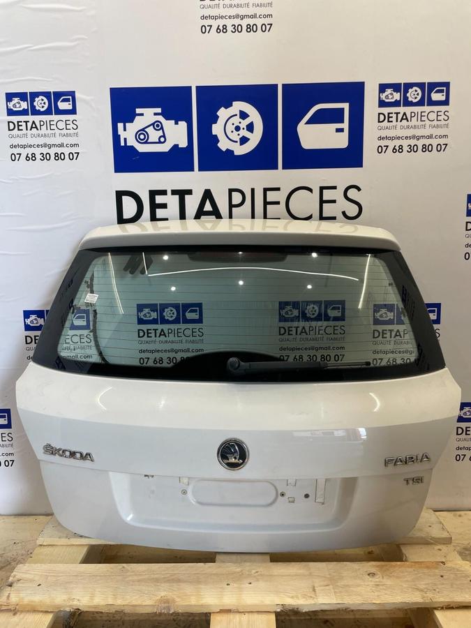 ✅MALLE / HAYON ARRIERE SKODA FABIA 2013 1.2 ES R: 5J6827025G L: 47273374