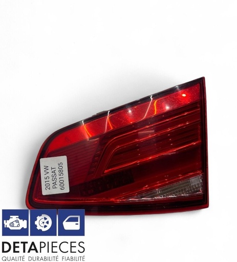 ✅Feu arrière sur hayon droit VOLKSWAGEN PASSAT 2015 3G5945094B 60015805