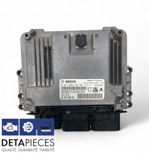 ✅Ecu calculateur moteur CITROEN BERLINGO III 2015 1.6D 9807885980 59644685