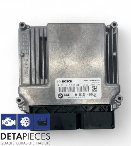 ✅Ecu calculateur moteur BMW 116D 2011 E87 LCI 2.0D 8512499-01 8512499 54819745