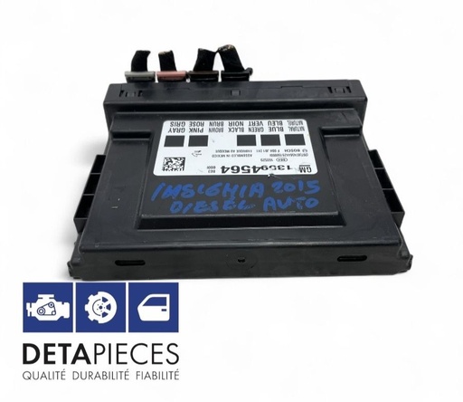 ✅Module de commande carrosserie OPEL INSIGNIA 2015 2.0D 96KW 13594564 57743225