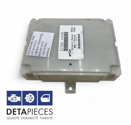 ✅Module unité de contrôle climatisation NISSAN JUKE 2019 277601KK0B 50878225