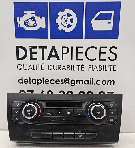 ✅Commande chauffage BMW 320D 2011 E90  64119250394 64119250394-01 72871774