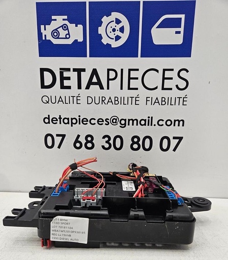 ✅Boîte à fusibles BMW 1' F21 118D 2015 2.0D 70181104 61149337880 9337880 9337884