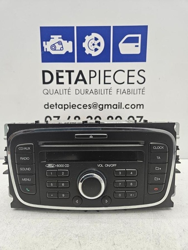 ✅AUTORADIO CD POUR FORD MONDEO 2011 III Wagon facelift  BS7T-18C815-AE 72493034