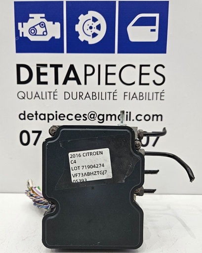✅ Bloc/ Pompe ABS CITROEN C4 Grand Picasso II 2016 1.6 D 0265255921 71904274