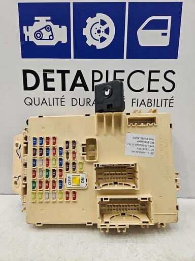 ✅Boîte à fusibles HYUNDAI I40 2016 Combi facelift 91955-3Z020 73287214