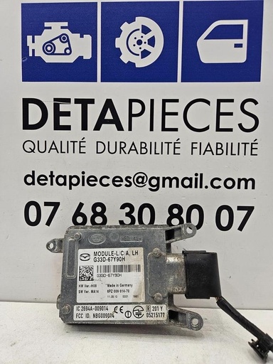 ✅Capteur radar d'angle mort MAZDA CX-7 2010 G33D-67Y90H 2694A-009014 69572444