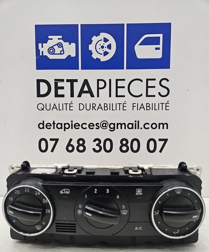 ✅ PANNEAU DE COMMANDE CHAUFFAGE MERCEDES BENZ B200 2008 A1698301785 71701034