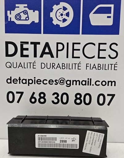 ✅ORDINATEUR DIVERS OPEL INSIGNIA 2011 Sports Tourer A R: 13582898 L: 71185224