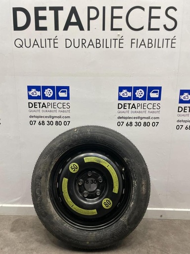 ✅Roue de secours MERCEDES A CLASS 2007 125/90R16 98M 5x112 1694000802 ET32