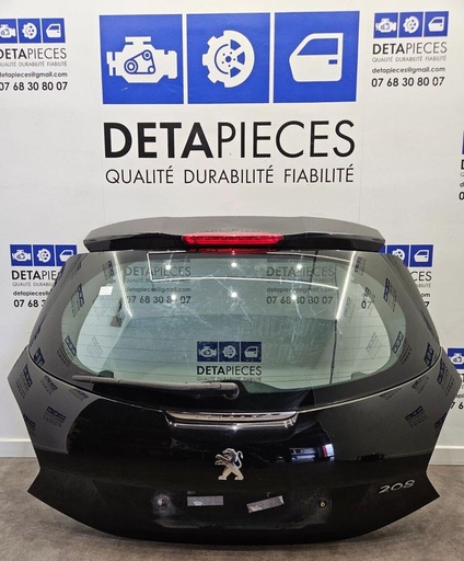 ✅MALLE / HAYON  ARRIERE PEUGEOT 208 2015 I Phase I R: 9810682180 L: 66639374