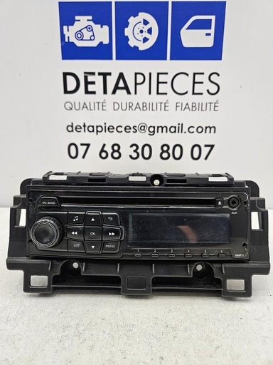 ✅AUTORADIO CD POUR PEUGEOT 208 2015 I Phase I 98049164ZD 66639374