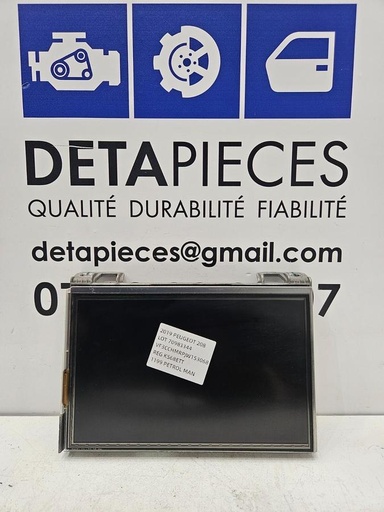 ✅ECRAN MULTIMEDIA PEUGEOT 208 2019 I PH II R: 9825029180 L: 70983344