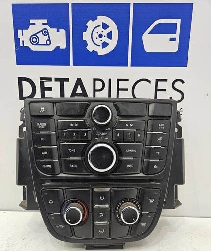 ✅Systeme audio/Commande chauffage OPEL ASTRA 2015  13360091  73625714