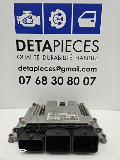 ✅ECU CALCULATEUR MOTEUR PEUGEOT PARTNER 2013 1.6D 0281030546 9807885980 72676334