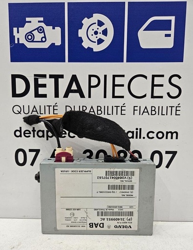 ✅Amplificateur d'antenne VOLVO V40 SE D2 2015 31409951 31328586 73629854