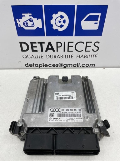 ✅ECU CALCULATEUR MOTEUR CAGA AUDI A4 SE 2010 L: 52436494 R: 03L906022NN