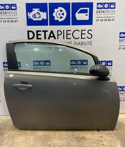 ✅PORTE AVANT DROIT OPEL CORSA 2015 (SANS RÉTRO) 93191127 46985104