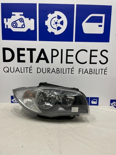 ✅PHARE AVANT DROITE BMW E87 2011 63117249652 63 11 7 249 652