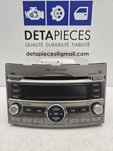 ✅AUTORADIO CD POUR SUBARU LEGACY 2010 V Station Wagon 86201AJ310 73322654