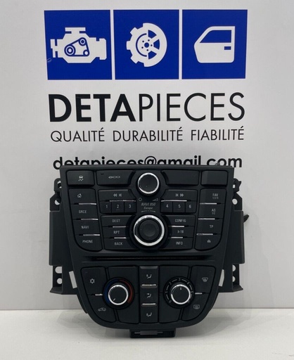 ✅COMMANDE DE CLIMATISATION / CHAUFFAGE OPEL ASTRA GTC 2014 13406671 13435154