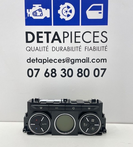 ✅COMMANDE CHAUFFAGE CITROËN DS DS3 2017 400018006 96783125XT 77397903