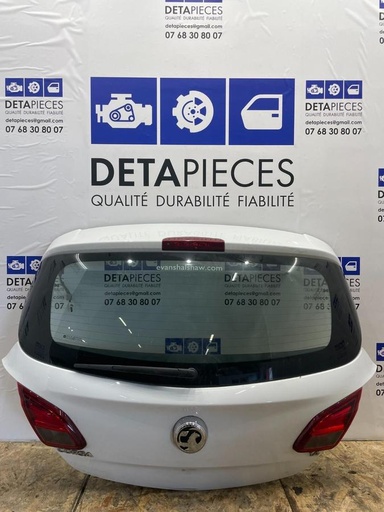 ✅MALLE / HAYON ARRIÈRE OPEL CORSA 2016 1.4 ES P68 R: 13428045 L: 78579943