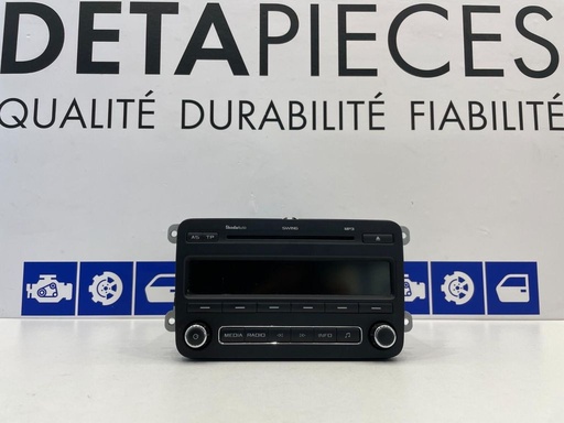 ✅UNITÉ PRINCIPALE RADIO / CD / DVD / GPS  SKODA FABIA 2013 5J0035161C  28289316