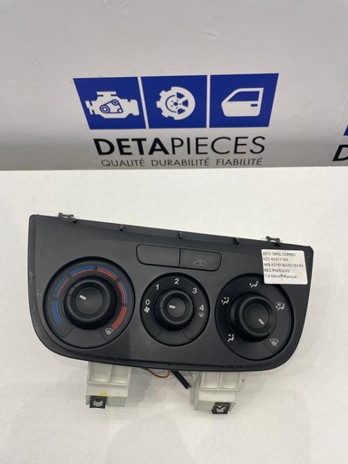 ✅UNITÉ DE CONTRÔLE CLIMATIQUE OPEL COMBO 2000 - 2015  735498666 45977704