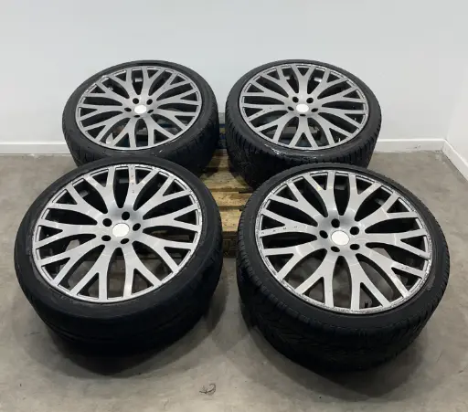 ✅4 JANTES KAHN MERCEDES S350 W221 2010 265/35 R21 5X112 10.5JX21/9JX21 560378