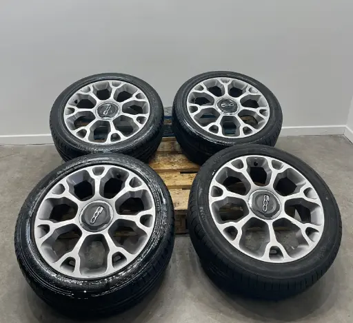 ✅4 JANTES FIAT 500L MULTIJET 2014 225/45 R17 7JX17 ET41 5X98 735577032 582572