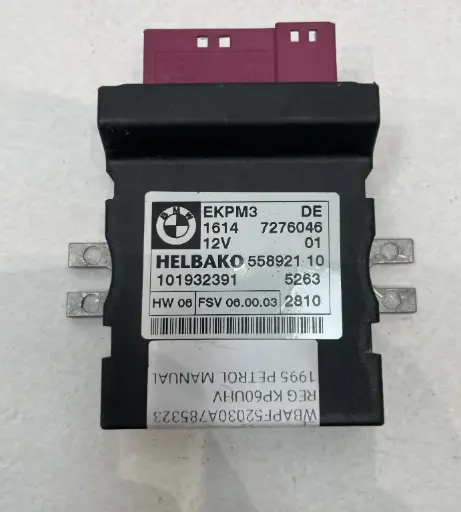 ✅Module de pompe à carburant BMW 318I 2010 E90 16147276046 55892110 582879