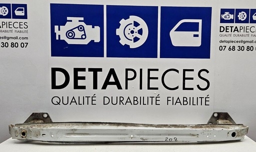 ✅RENFORTE DE PARE-CHOC ARRIERE PEUGEOT 208 R: GHU728082 L: 77905193 