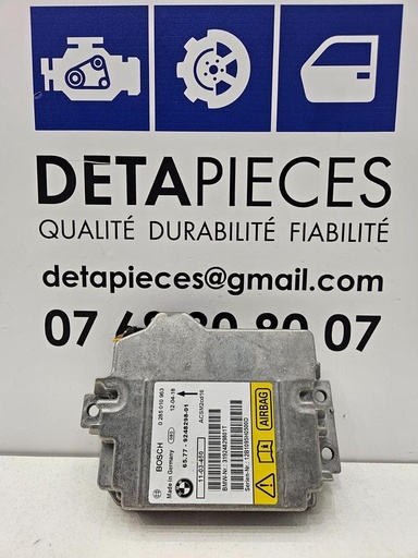 ✅Module de contrôle airbag BMW 3 E92 E93 2012 0285010963 9248298 62586923