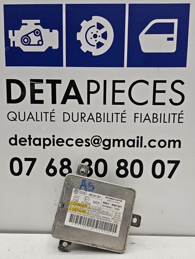 ✅UNITÉ DE COMMANDE PHARES XÉNON AUDI A5 2007 R: 8K0941597 L: 79141393