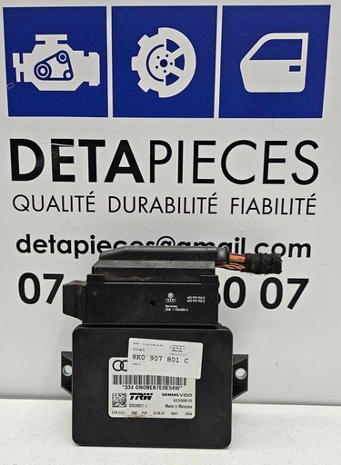 ✅ ORDINATEUR FREIN A MAIN AUDI A5 2007 R: 8K0907801C L: 79141393