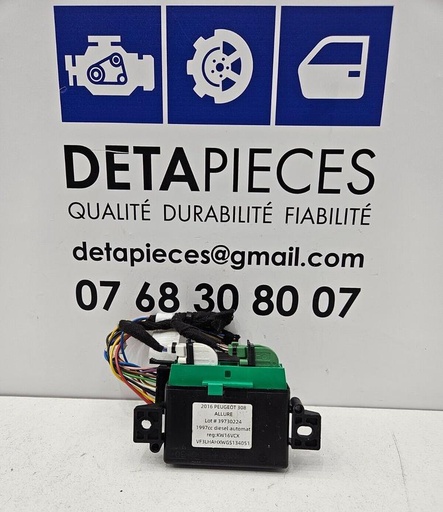 ✅Boitier d'aide au stationnement PEUGEOT 308 2016 9814152580 39730224