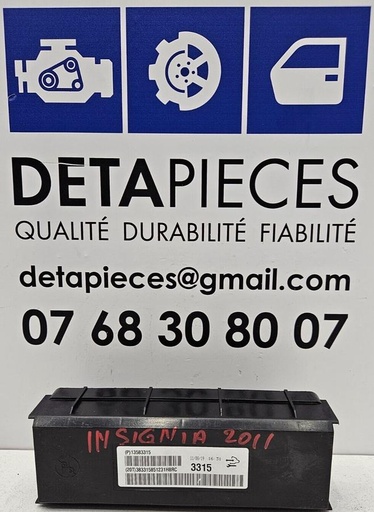 ✅ BOITIER DE COMMANDE CLIMATISEUR OPEL INSIGNIA 2011 R: 13583315 L: 80762073