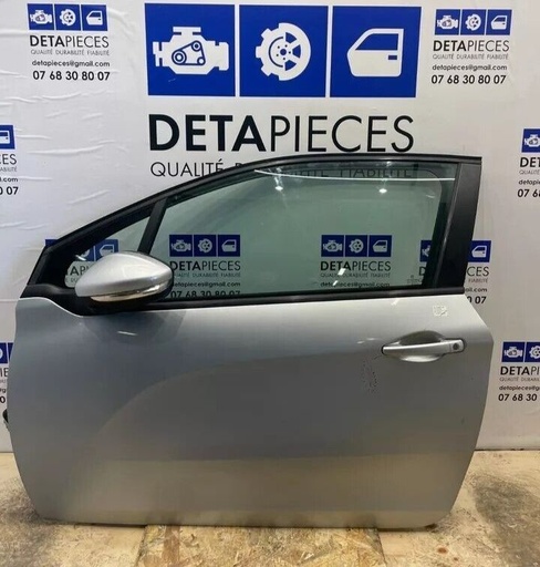✅PORTE AVANT GAUCHE PEUGEOT 208 ACTIVE 2012  9807820780 73271483 (SANS RÉTRO)